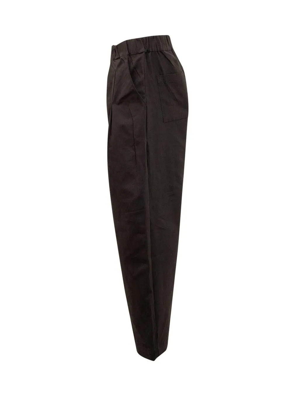 Wool Straight-Leg Pants