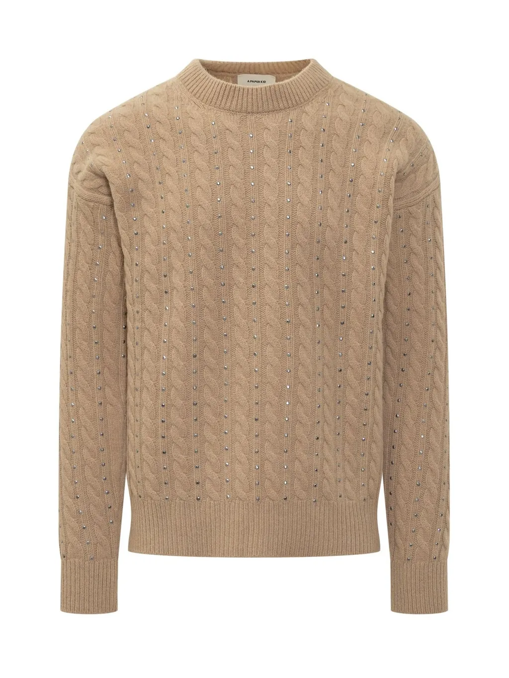 Embellished Cable Knitwear