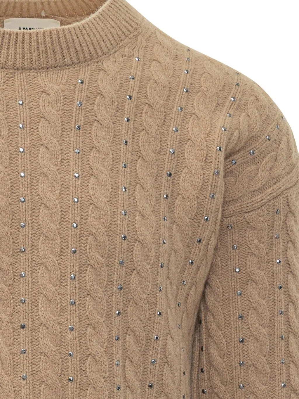 Embellished Cable Knitwear
