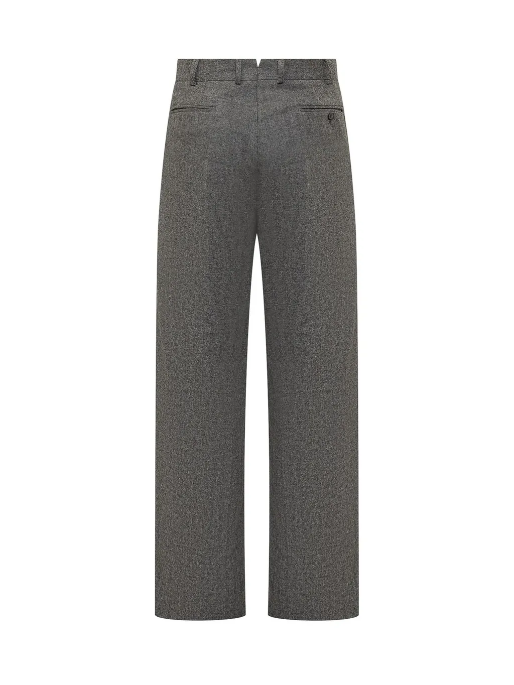 Wool Pleated Pants