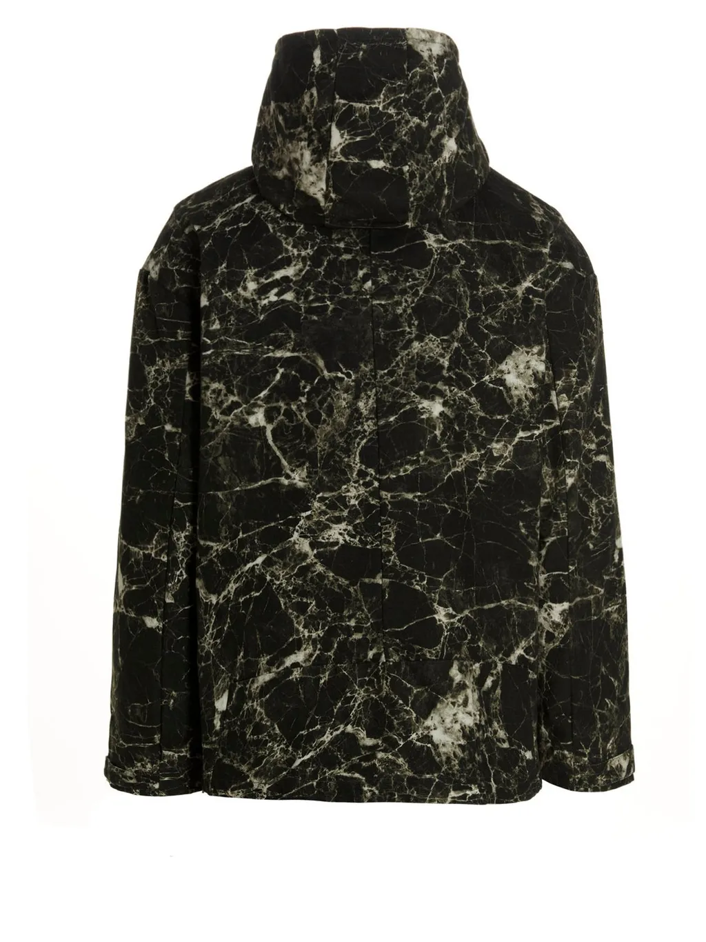 Logo Printed Drawstring Jacket