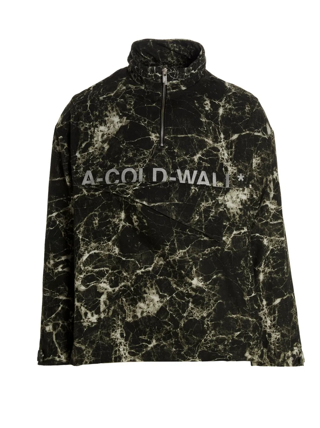 Logo Printed Drawstring Jacket