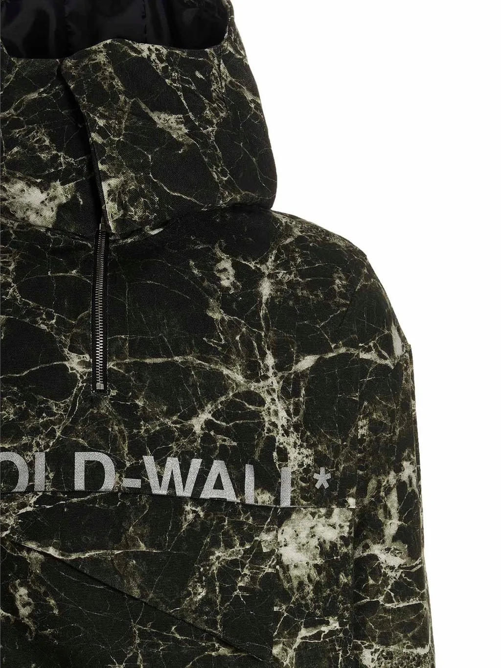 Logo Printed Drawstring Jacket