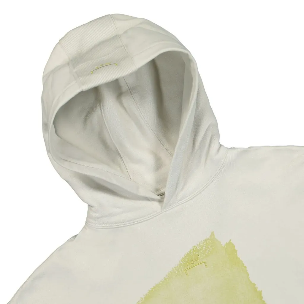Abstract-Print Long Sleeved Hoodie
