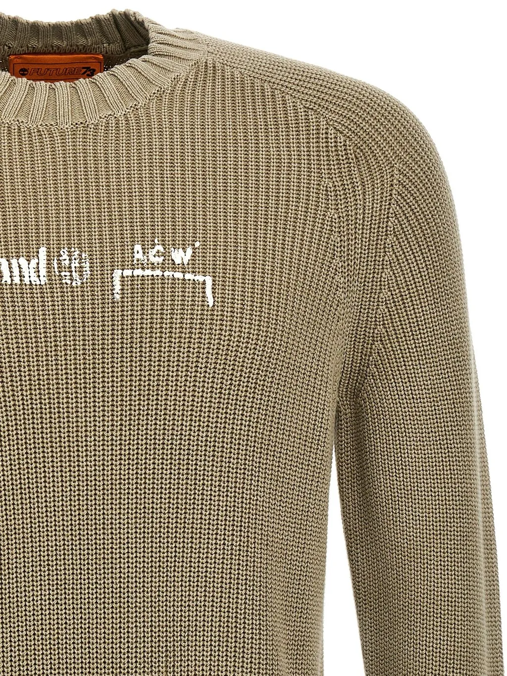 Logo Detailed Crewneck Sweater