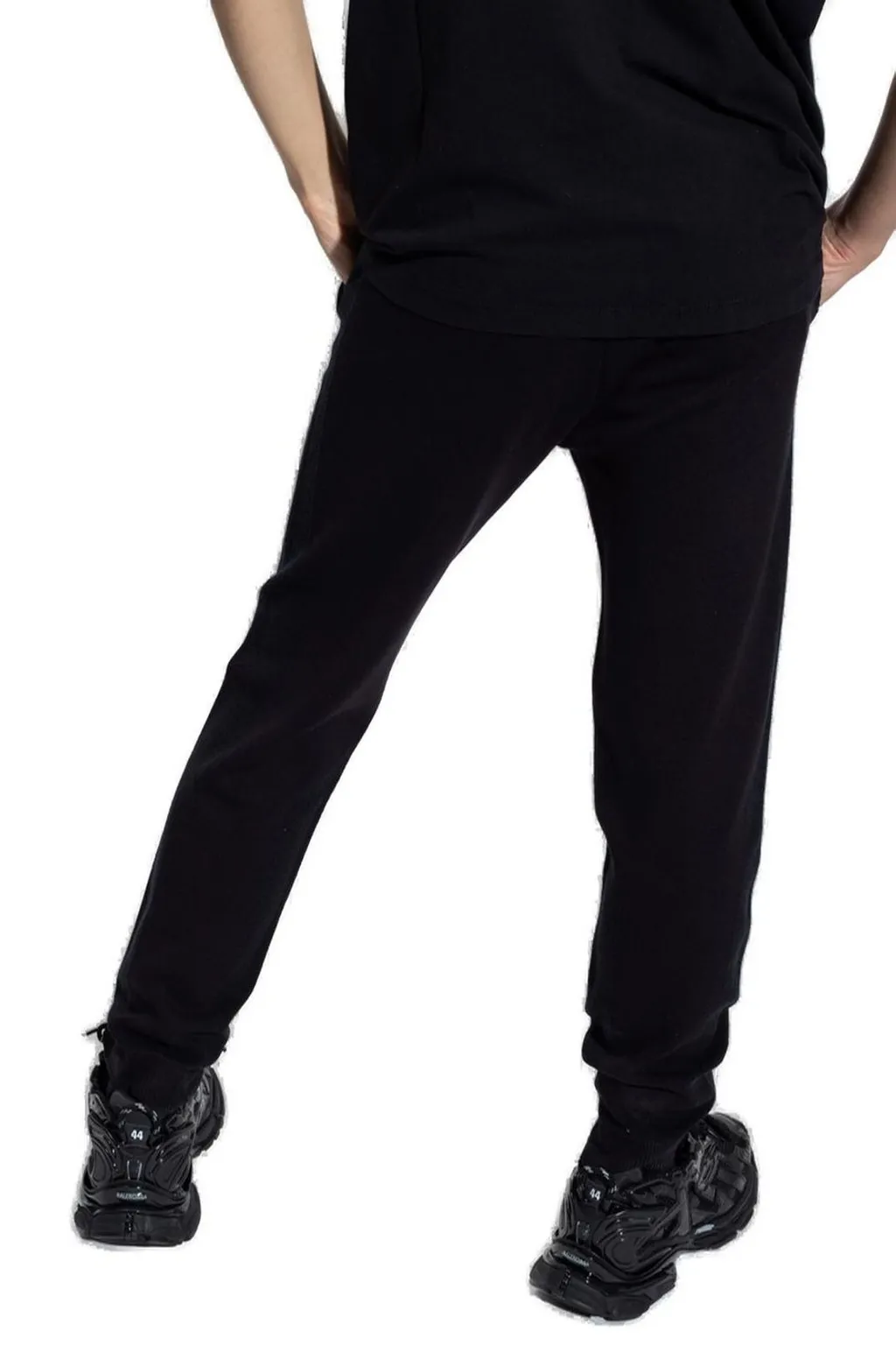 Logo Patch Panelled Sweatpants
