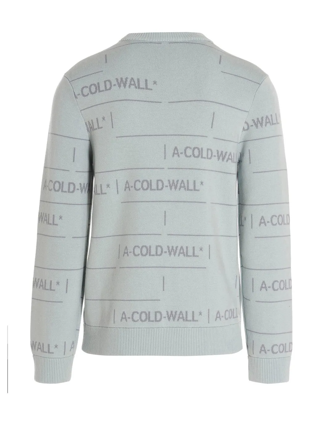 Chain Jacquard Crewneck Knit Jumper