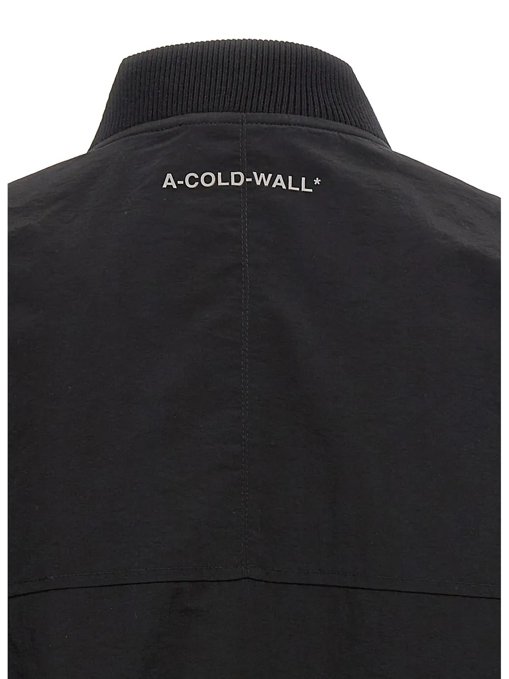 Zip-Up Long-Sleeved Bomber Jacket