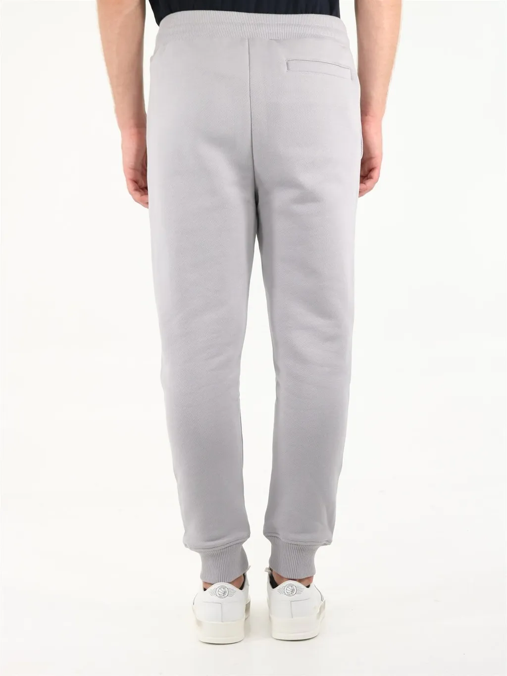 Logo Embroidered Drawstring Track Pants
