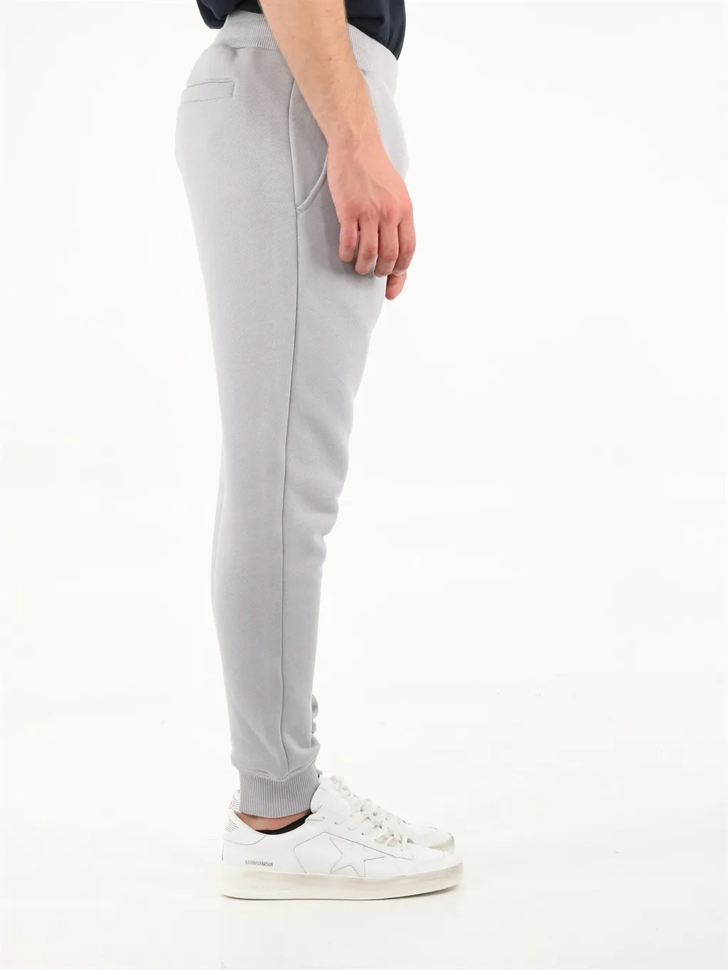Logo Embroidered Drawstring Track Pants
