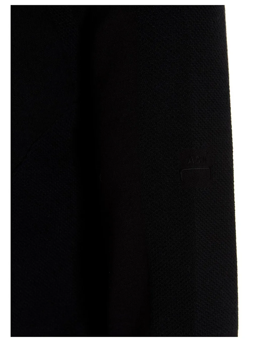 Logo Plaque Mockneck Sweater