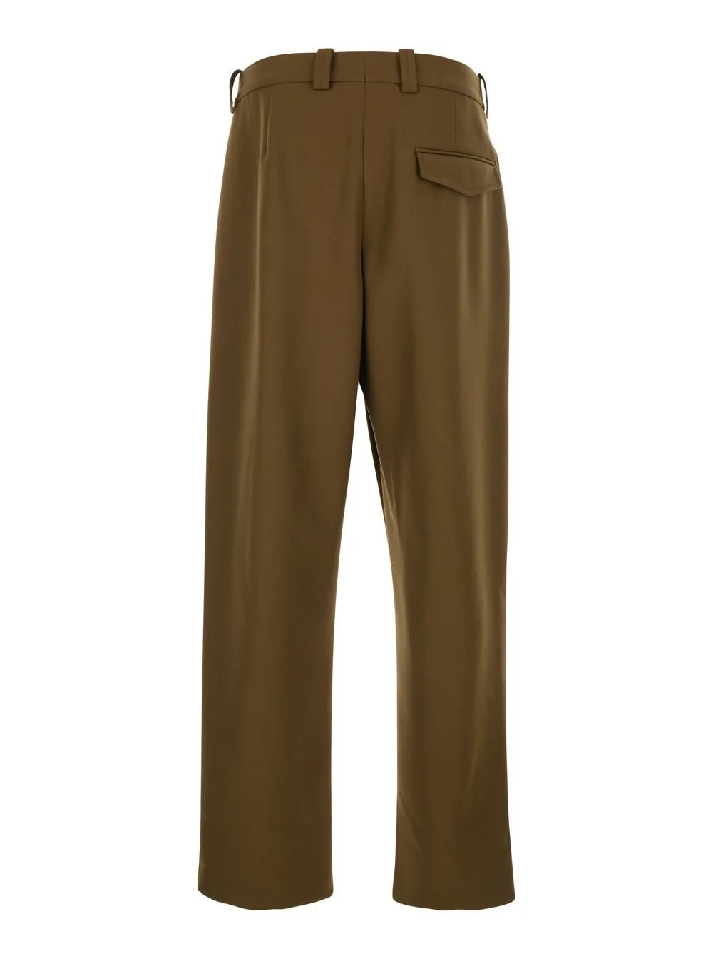 Regular Fit Pleat Detailed Trousers