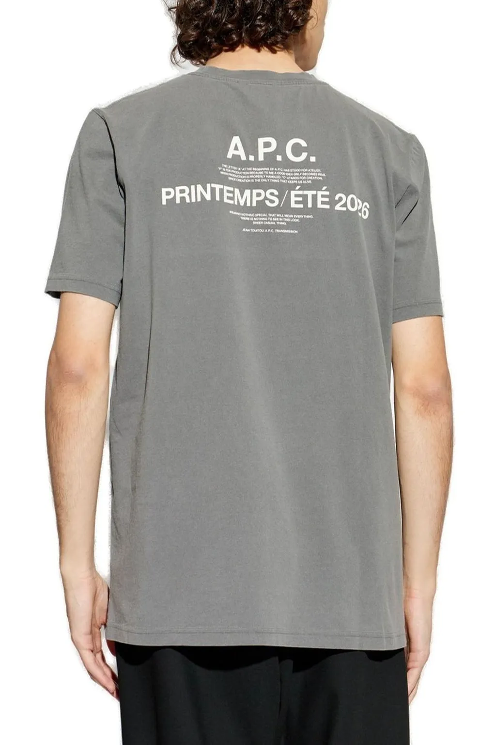Logo Printed Crewneck T-Shirt