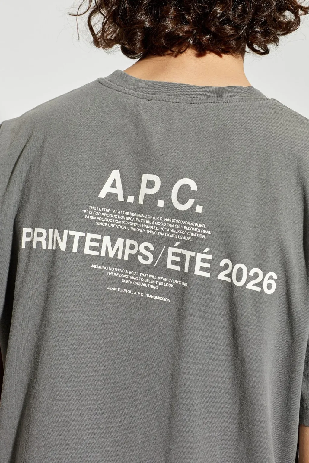 Logo Printed Crewneck T-Shirt