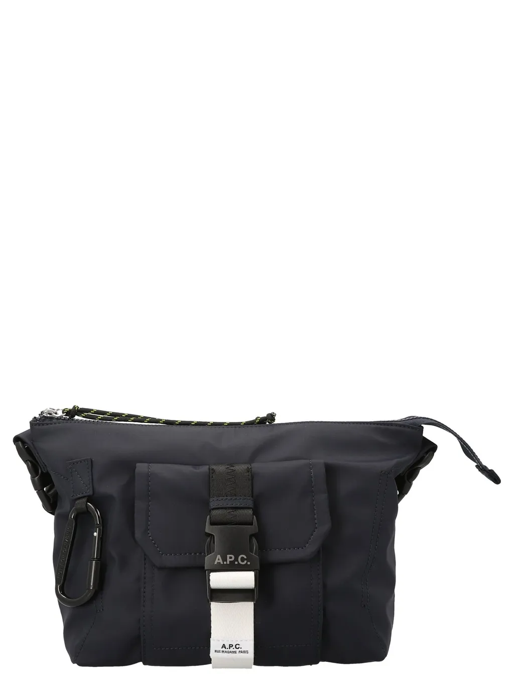 Logo Buckled Zipped Shoulder Bag