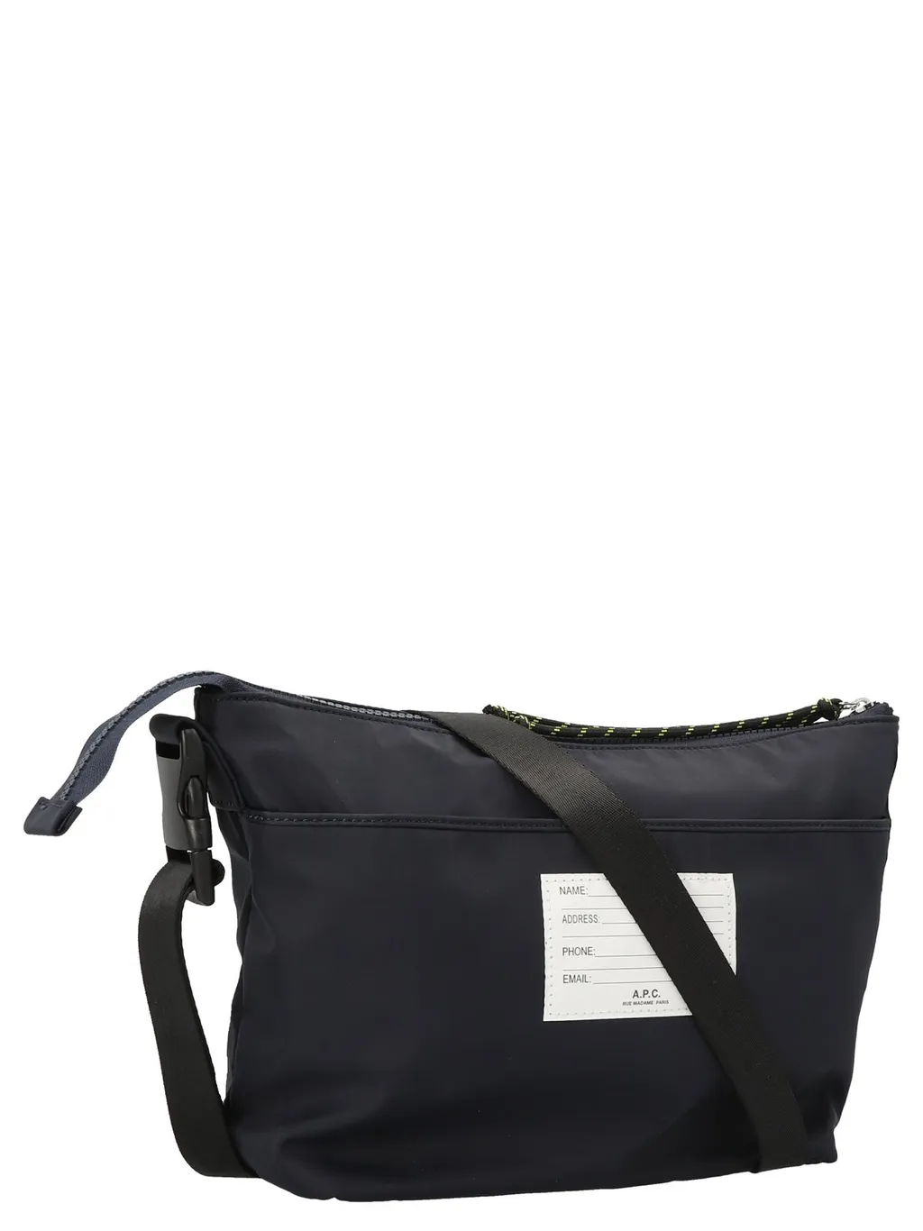 Logo Buckled Zipped Shoulder Bag
