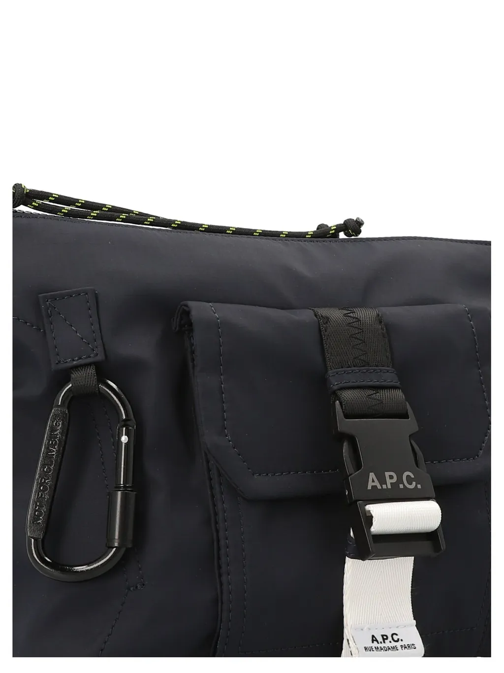 Logo Buckled Zipped Shoulder Bag