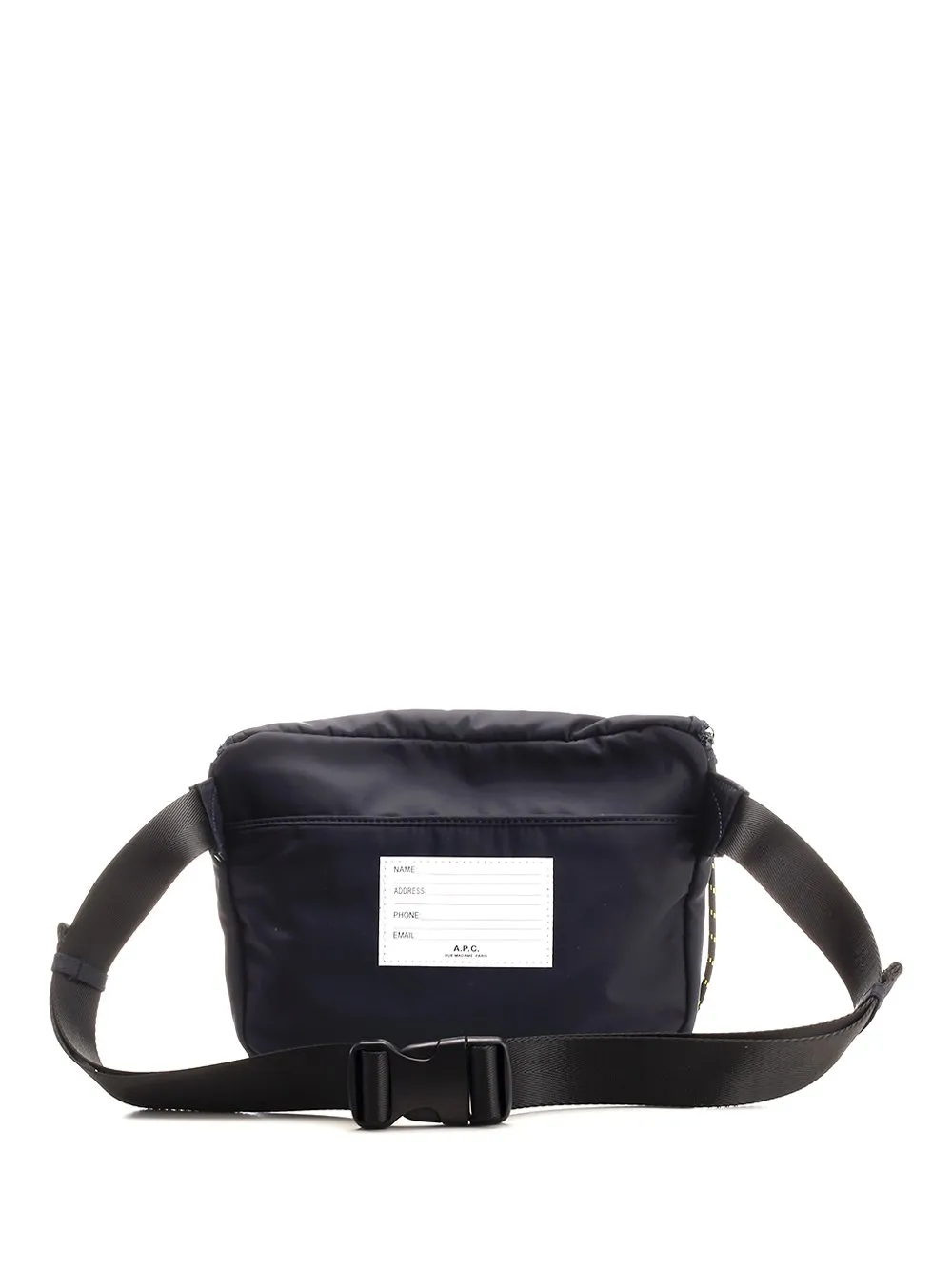 Logo Patch Buckled Belt Bag