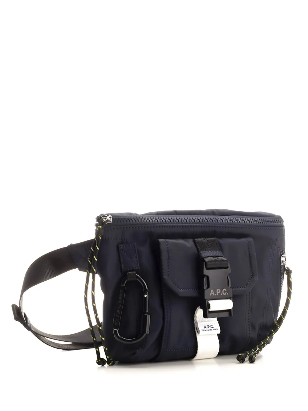 Logo Patch Buckled Belt Bag
