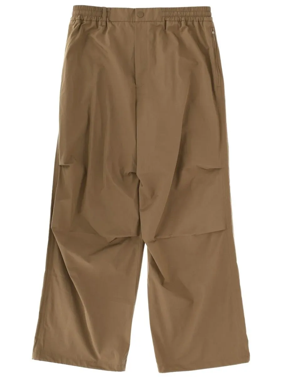 Wide Leg Elasticated Waistband Trousers