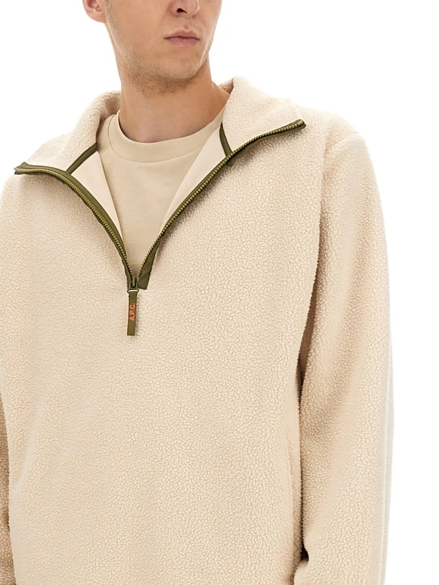 Half-Zipped Sweatshirt