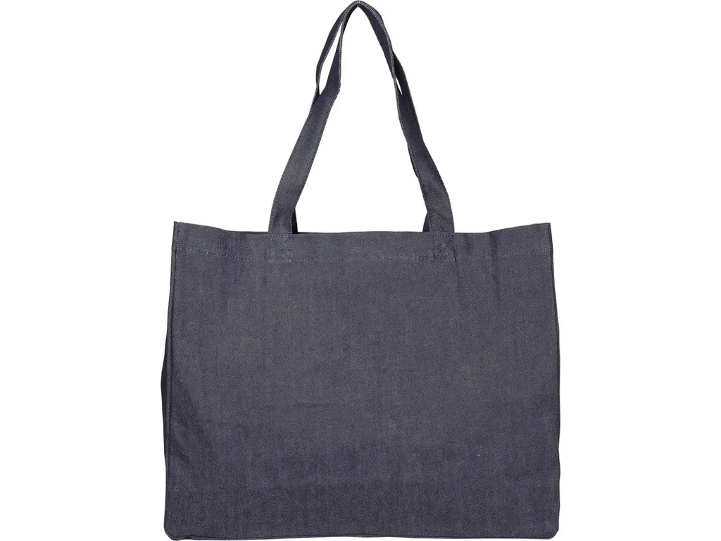 Daniela Denim Shopping Tote Bag