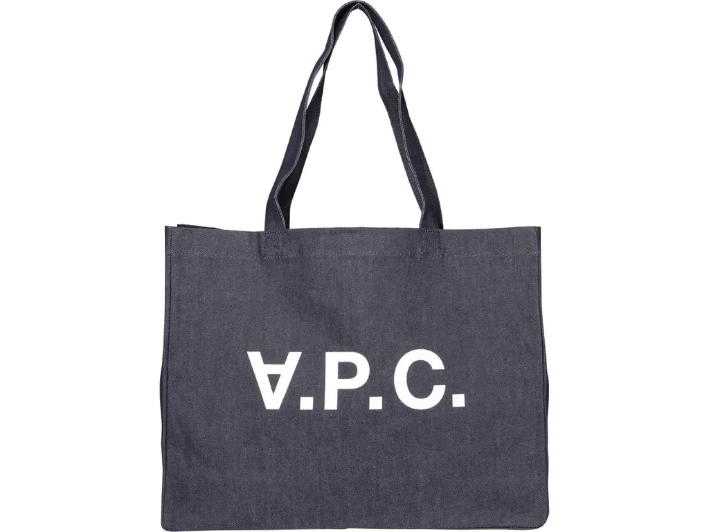 Daniela Denim Shopping Tote Bag