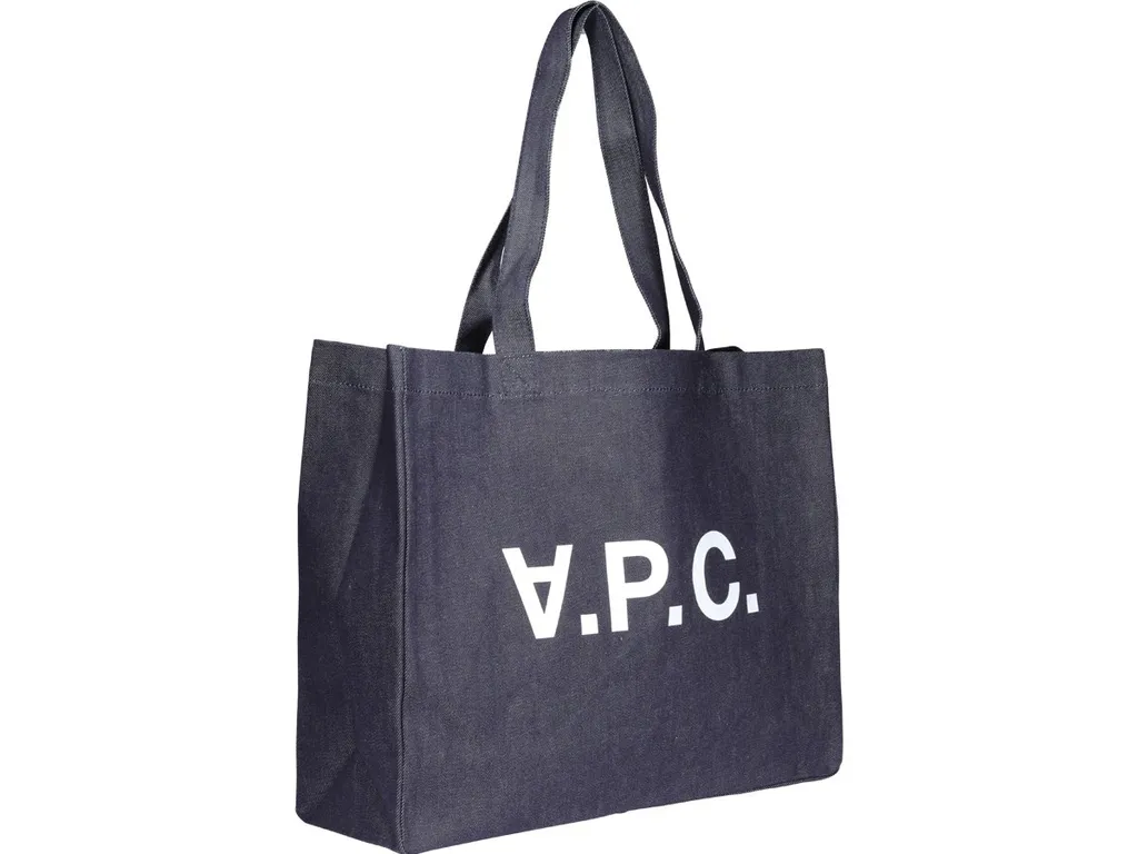 Daniela Denim Shopping Tote Bag