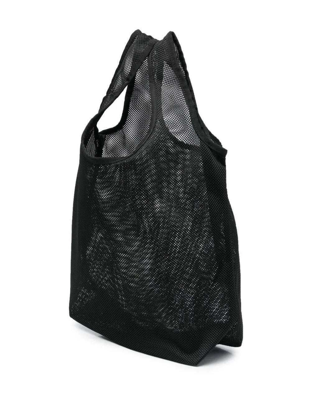 Logo-Printed Shopping Tote Bag