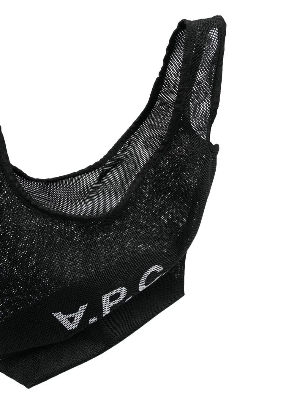 Logo-Printed Shopping Tote Bag