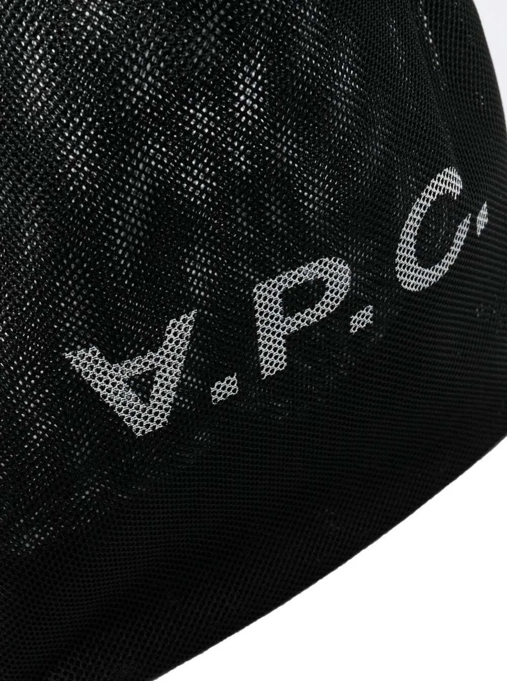 Logo-Printed Shopping Tote Bag