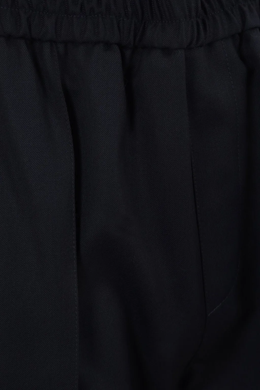 Elastic Waist Straight-Leg Pants