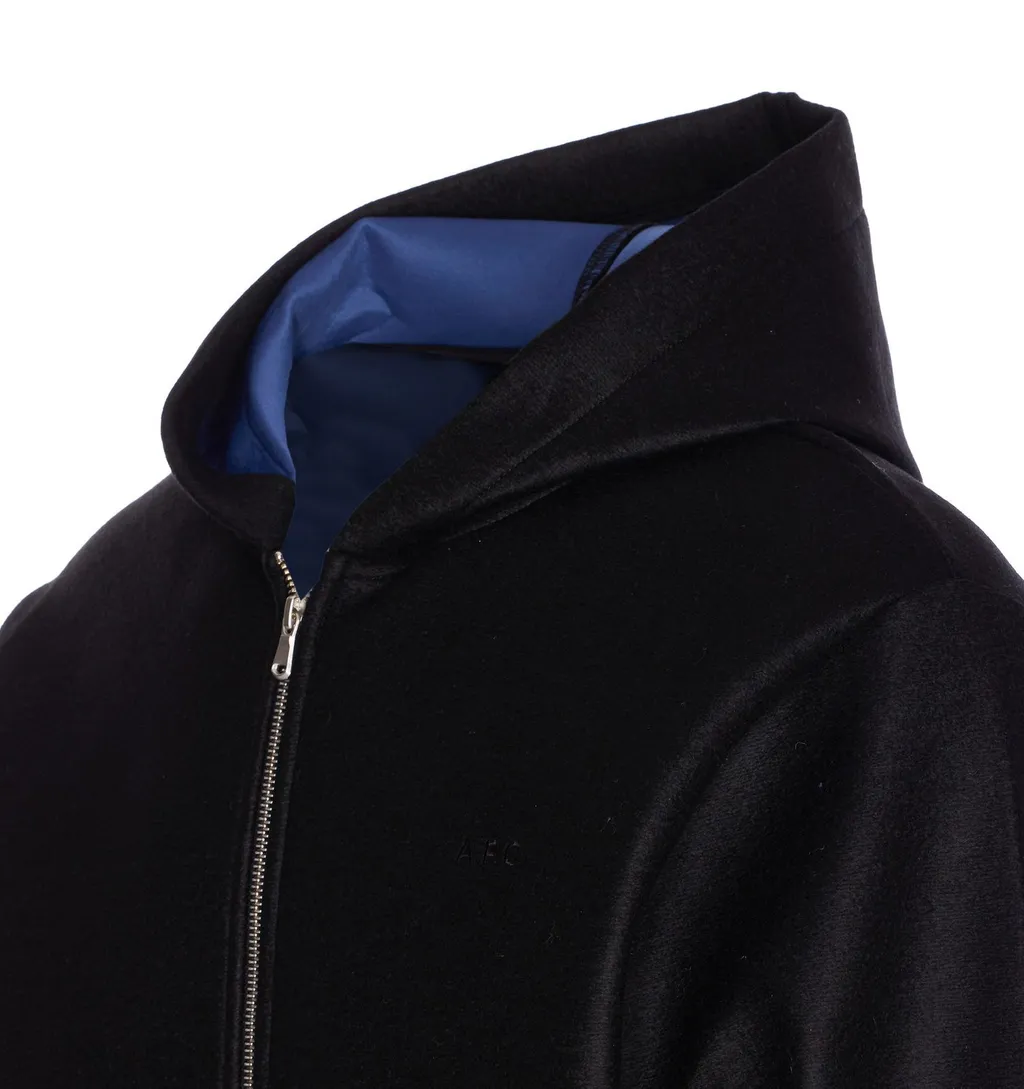Zipped Hooded Jacket