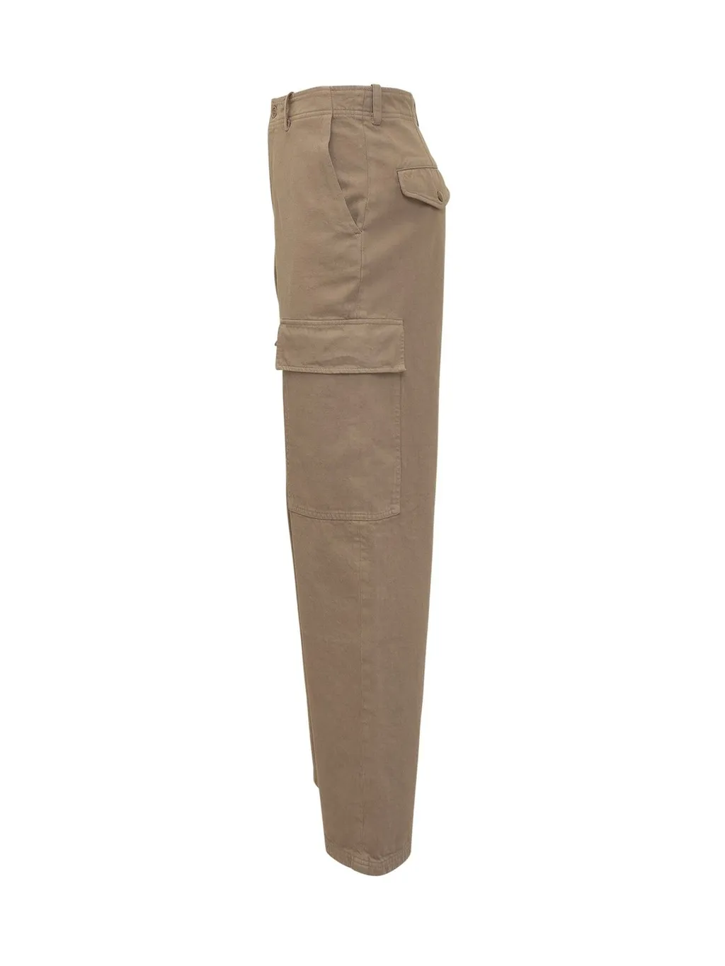 Straight-Leg Cargo Trousers
