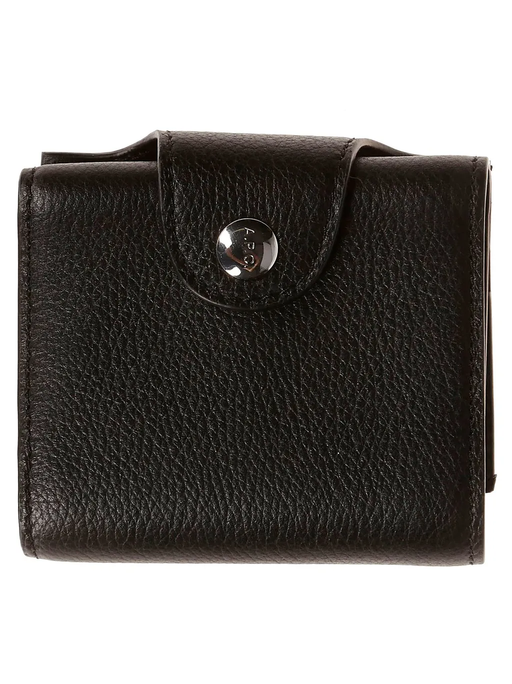 Logo Engraved Tri-Fold Wallet