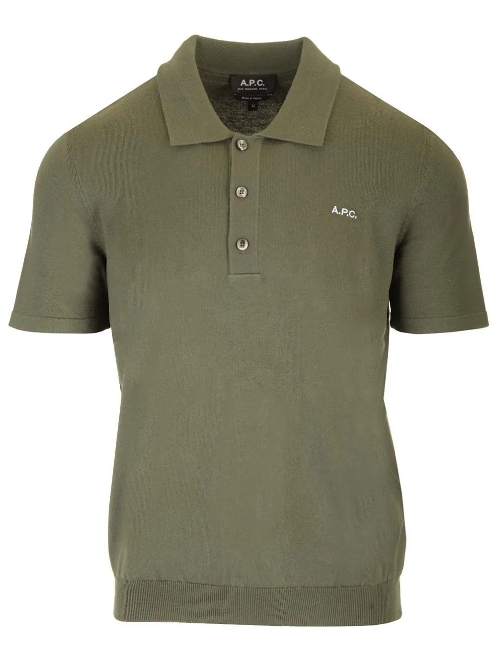 Ollie Logo Embroidered Knitted Polo Shirt