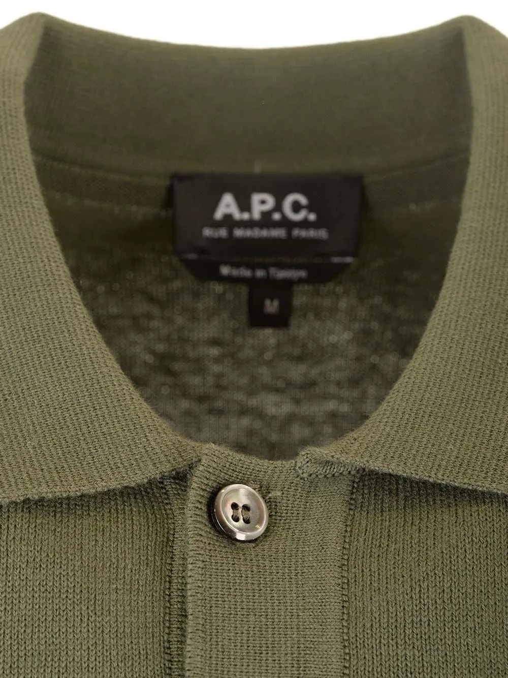 Ollie Logo Embroidered Knitted Polo Shirt