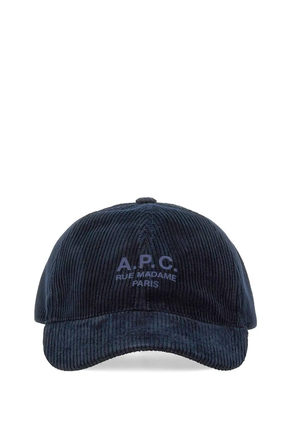 Logo Printed Corduroy Baseball Cap