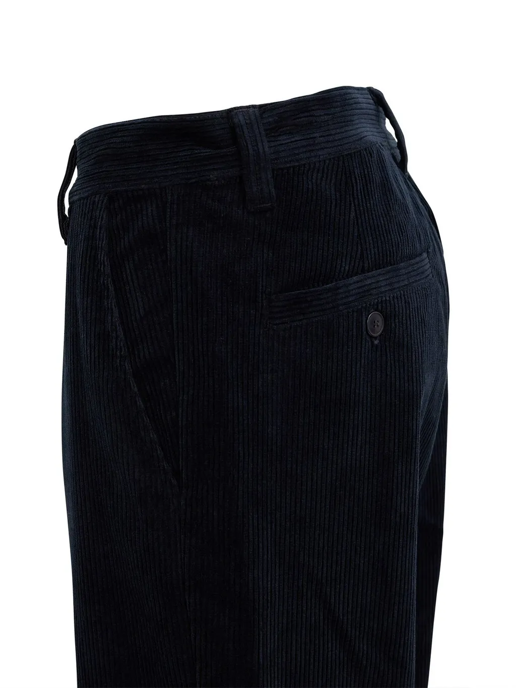 Straight-Leg Corduroy Trousers
