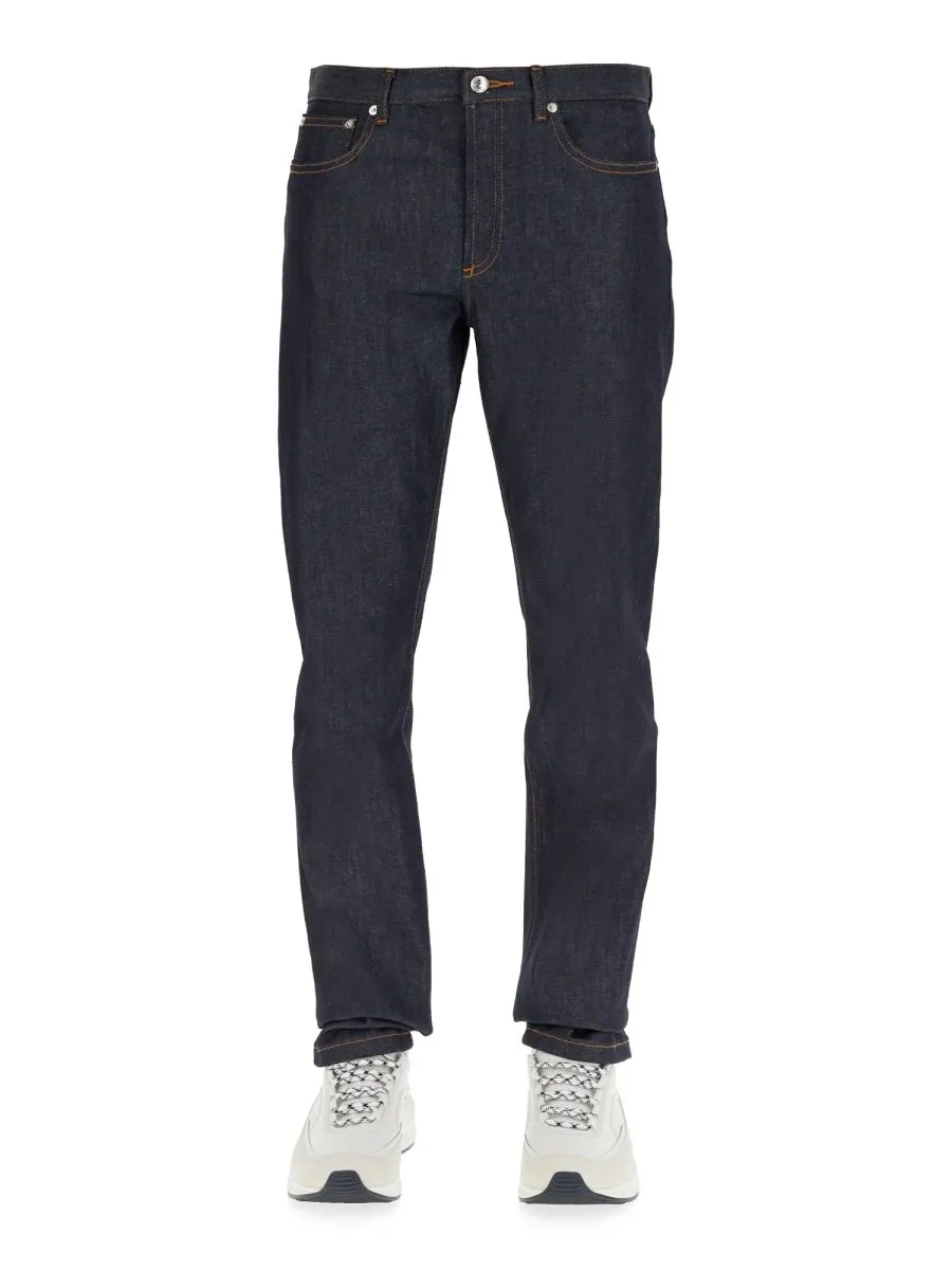Low-Rise Straight Leg Jeans