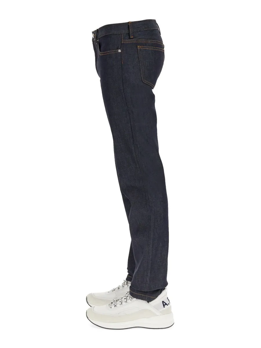 Low-Rise Straight Leg Jeans