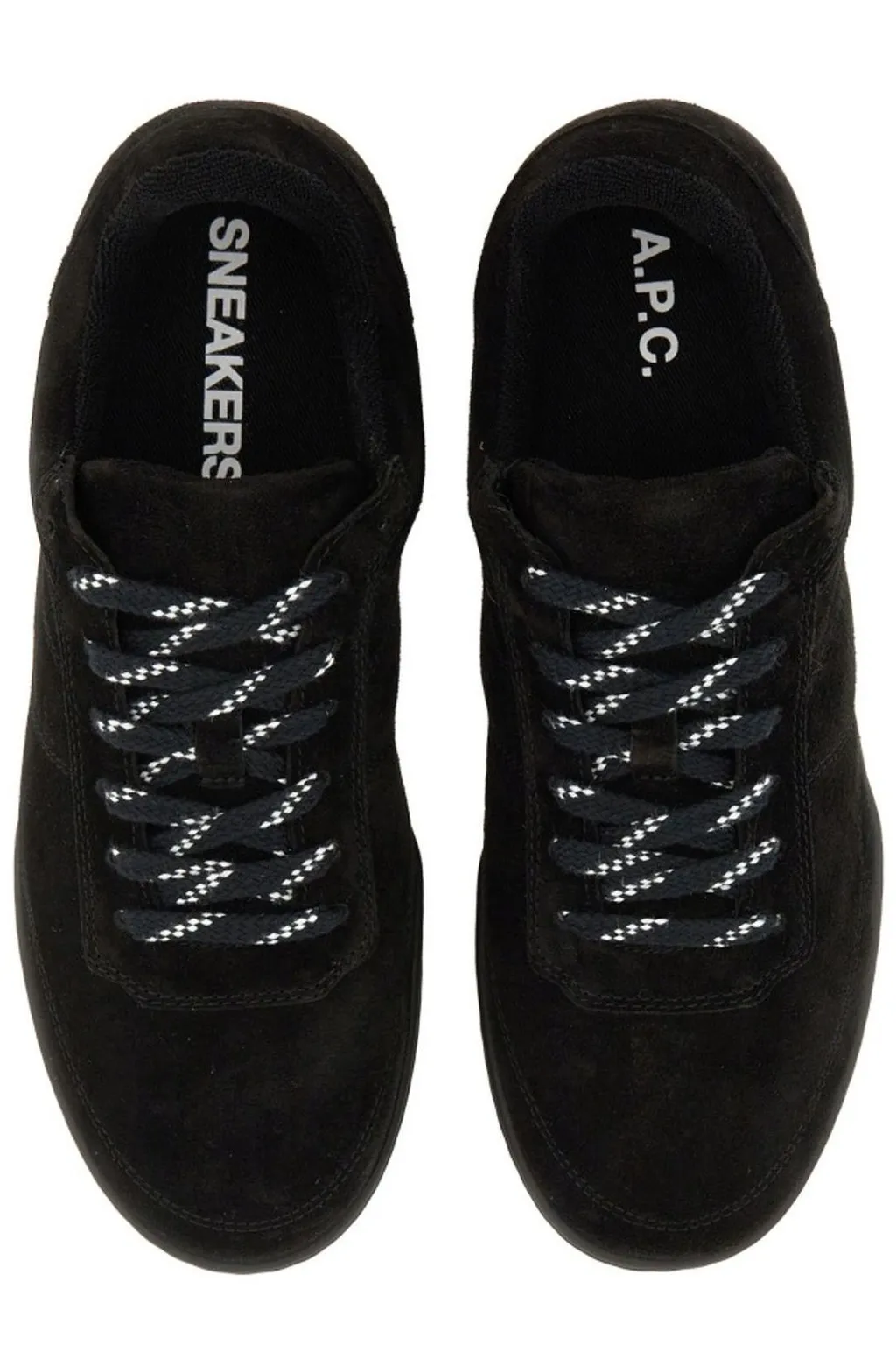 Round-Toe Lace-Up Sneakers