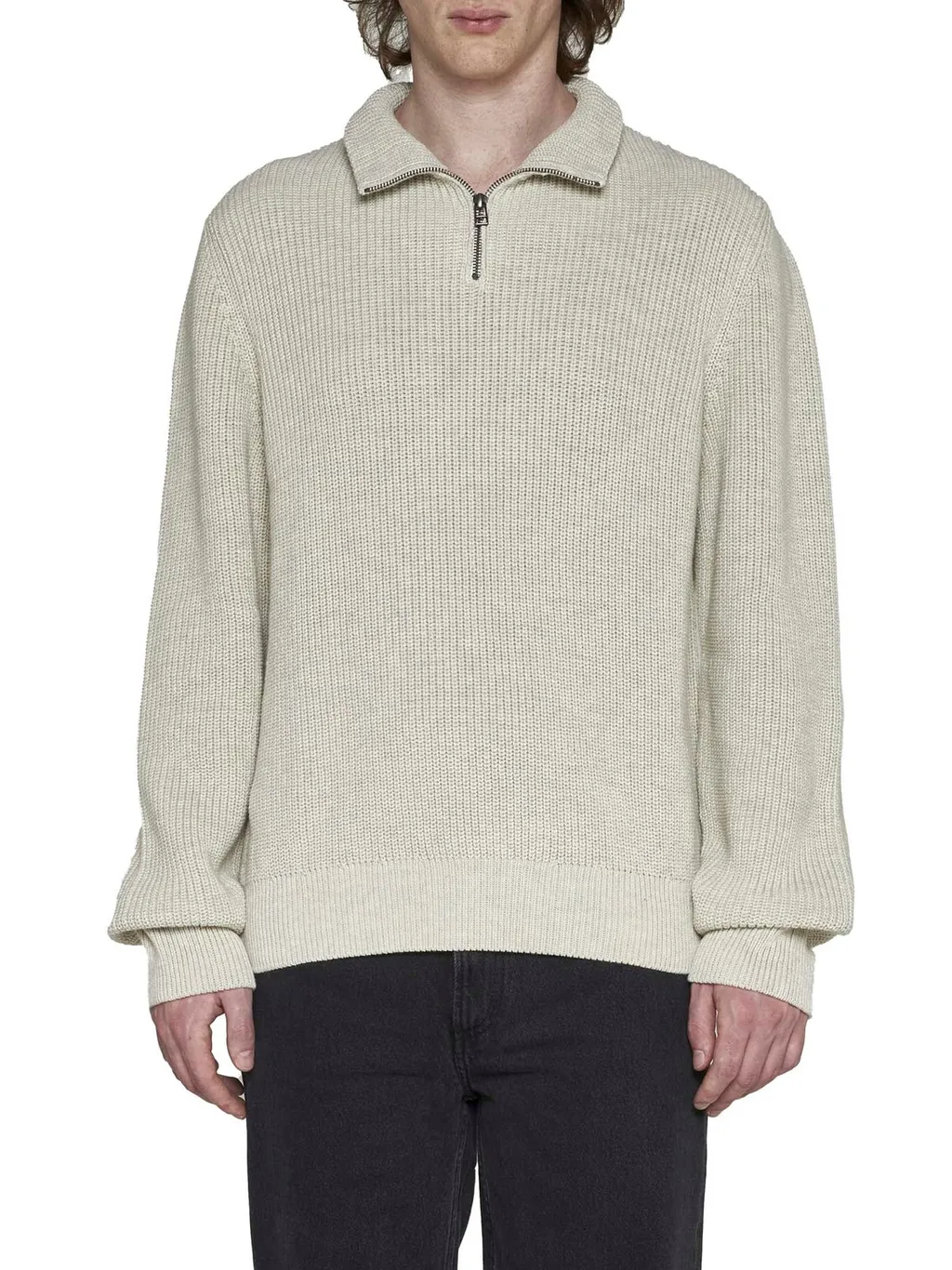 Alex High-Neck Knitted Jumper
