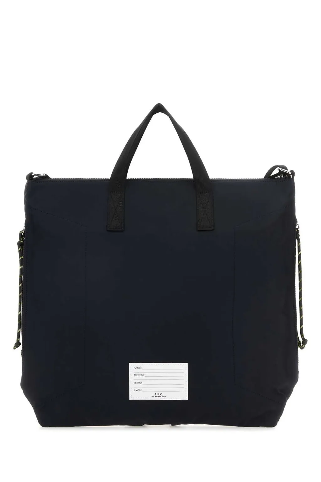 Buckle Detailed Zip-Up Tote Bag