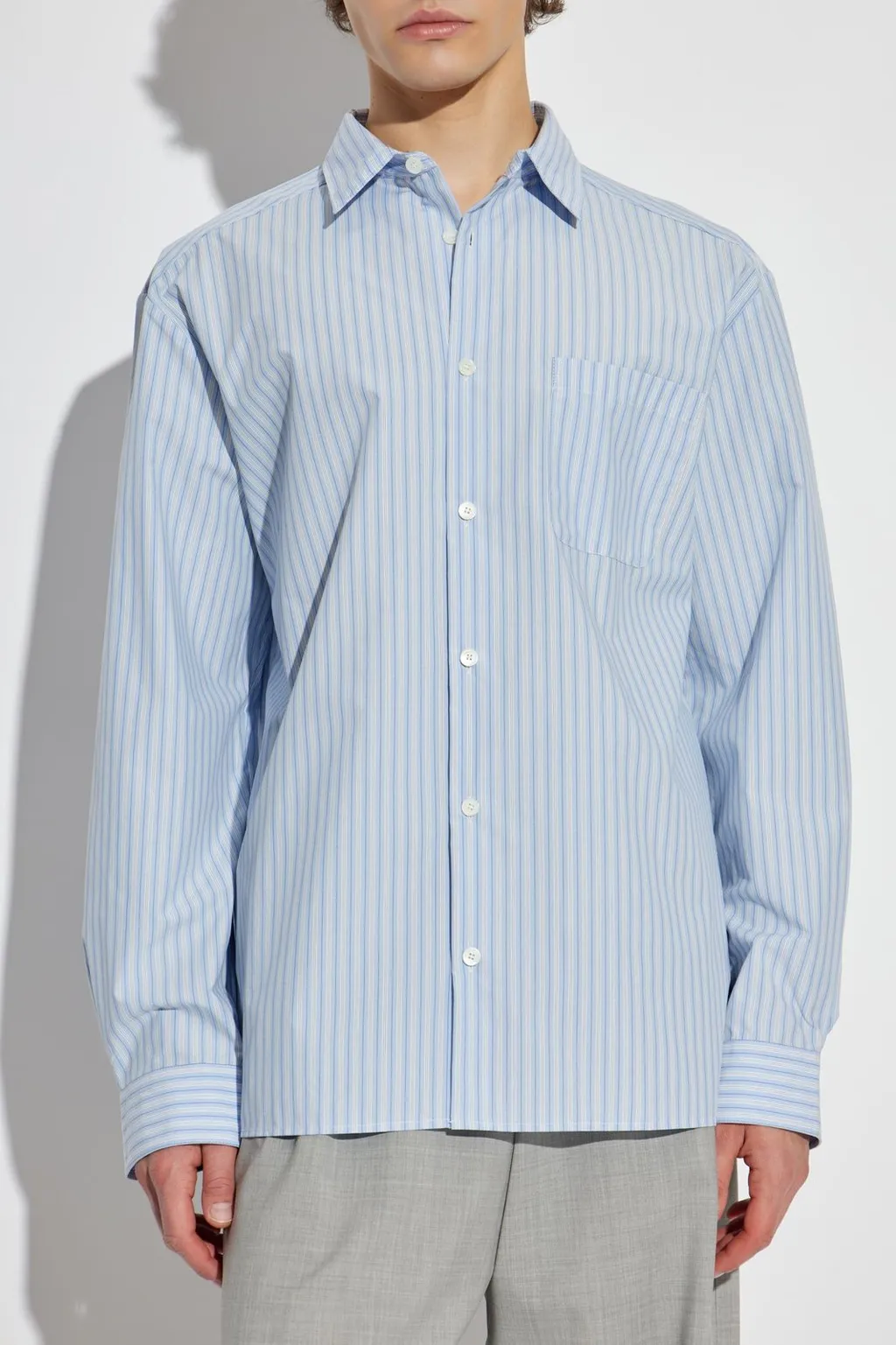 Striped Long-Sleeved Shirt