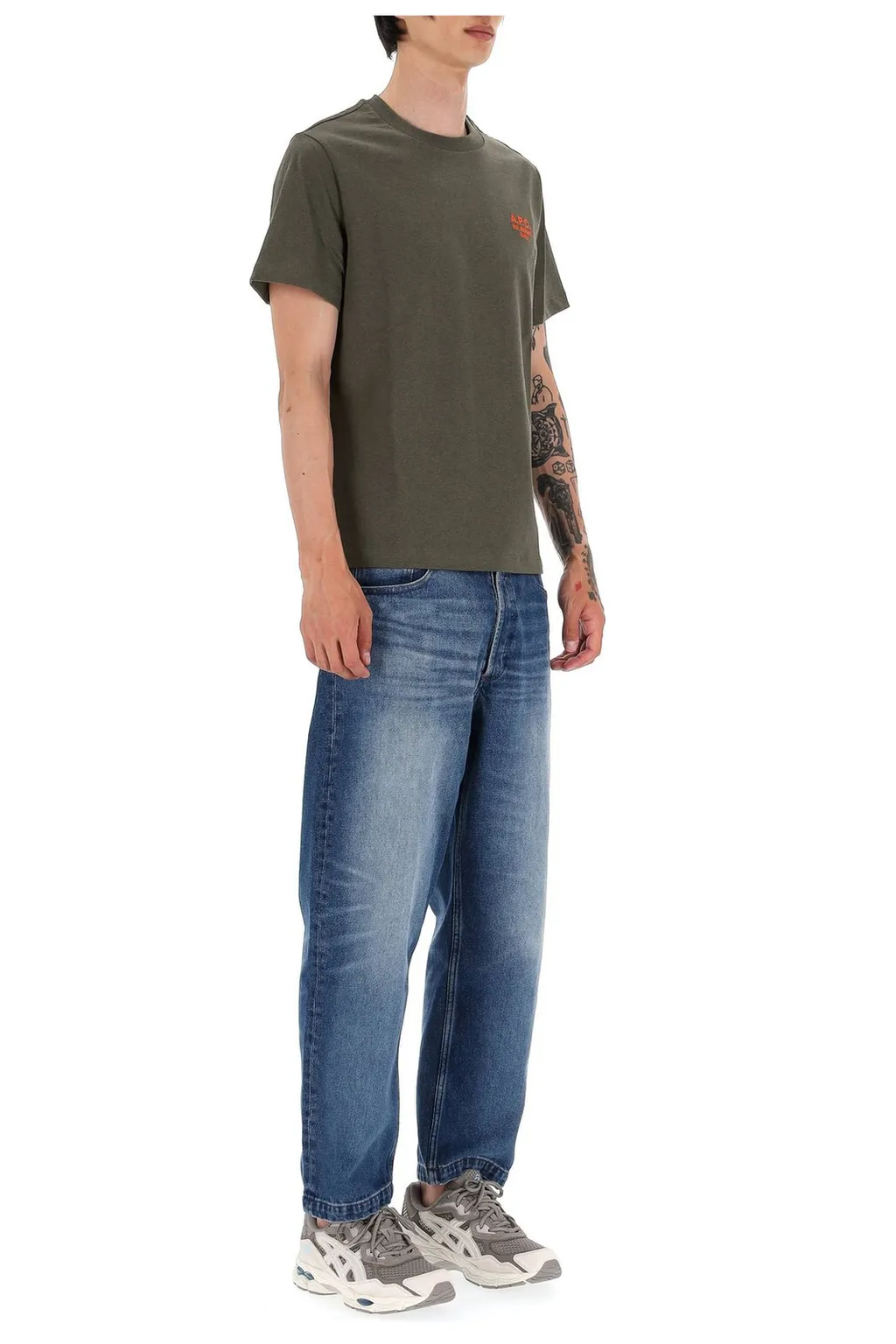 Logo Embroidered Crewneck T-Shirt