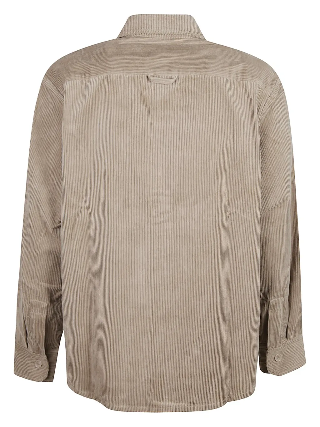 Bobby Logo Embroidered Corduroy Shirt