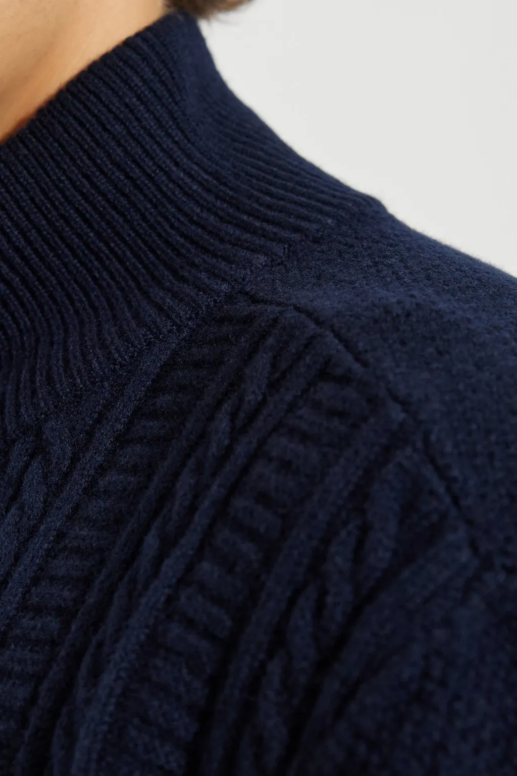 Turtleneck Knitted Jumper