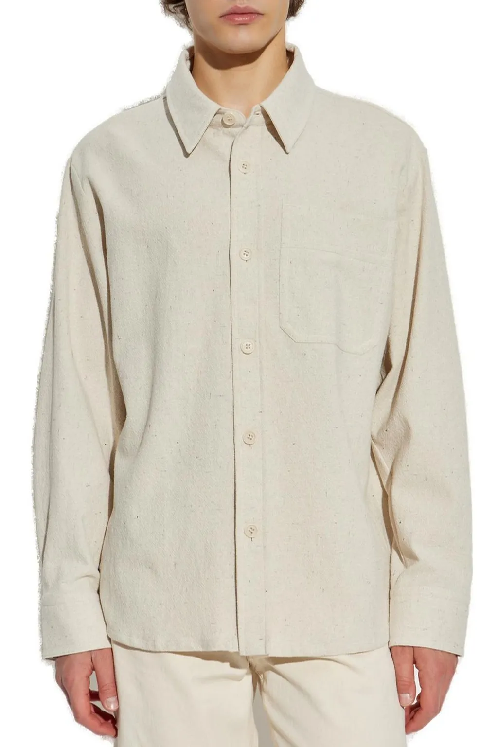 Curved Hem Shirt