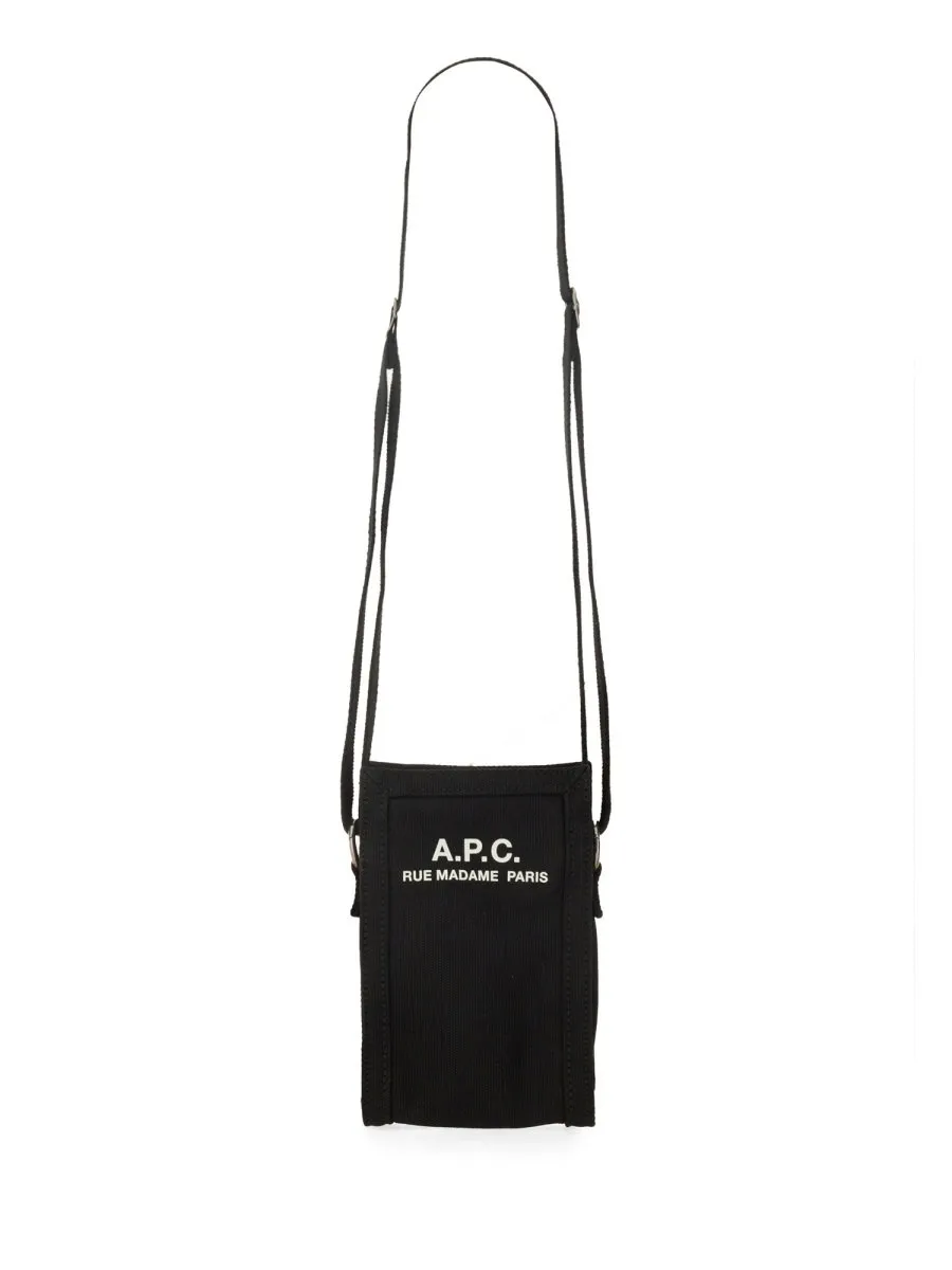 Logo Printed Small Shoulder Bag